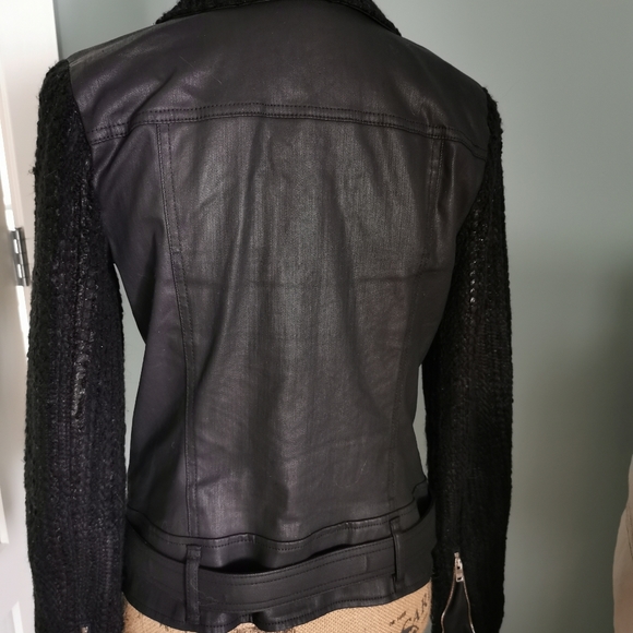 7 for All Mankind Mahalia Kent Moto Style Jacket - Picture 3 of 4